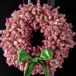 candy wreath
