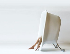 tub chair white