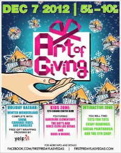 The Art of Giving…Top Tips for First Friday! The Art of Giving…Top Tips for First Friday! by Jill Abelman in Las Vegas NV